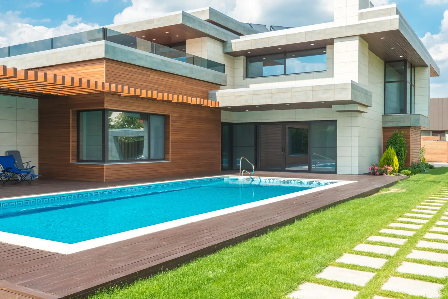Swimming pool built in Quakers Hill, NSW